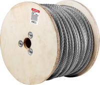Трос стальной, оцинк. М12 DIN 3060 (бухта 100 м) STARFIX