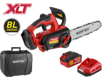 Аккум. пила цепная WORTEX CEC 2518-3 в чем. ALL1 XLT SET БЕСЩЕТ., 18 В, 25.4 см