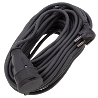 Удлинитель силовой 20 м, 16 А, тип УХз16, КГ 3 x 2.5 мм, 1 розетка, Сибртех