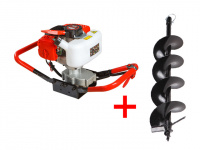 Мотобур ECO GD-52  АКЦИЯ! + Бур почвенный ф150х800x20мм ECO (ED-150)