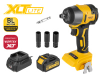 Гайковерт аккумуляторный MOLOT MCWR 3518 XLT Lite SET