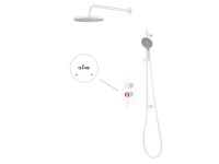 Душевая система (Lt) D35, серия Lotus белый, a-five