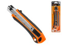 Нож пистолетный с выдвижным лезвием 25мм + 3 лезвия STARTUL PROFI (ST0927)