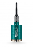 KRAFTOOL DIAMOND d 68 мм (М16, рабочая глубина 75 мм, лазерная сварка), Алмазная Коронка для подрозетников (29820-68)