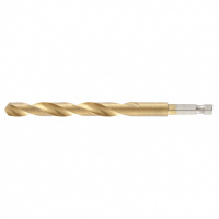 Сверло по металлу, 8.5 мм, HSS, нитридтитановое покрытие, шестигранный хвостовик Matrix