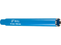 Коронка алмазная d 57мм железобетон BULL, L450мм, микроудар, сухое сверление