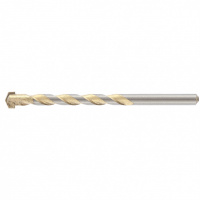 Сверло по бетону, улучшенное пылеудаление, 10 х 120 мм, цилиндрический хвостовик Сибртех