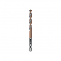 KRAFTOOL НЕХ-1/4″, d 4.2 х 83 мм, сверло по металлу для винтовёртов и шуруповертов IMPACT READY (29652-4.2)