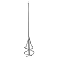 Миксер для строительных смесей, 80х8х400мм, шестигранный хвостовик Сибртех