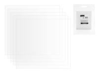 Стекло защитное внешнее к щитку сварщика 118*107, упак/5шт, (пр-во РФ) SOLARIS