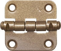 ПН-40 40x40х1.5 мм, цвет бронзовый металлик, карточная петля (37625-40)