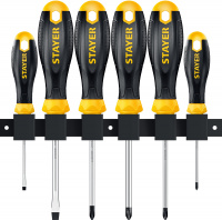 STAYER Hercules, 6 предм., набор отверток (25055-H6)