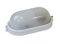 Светильник овал/белый, 60Вт, IP54 (НБП 04-60-001) Юпитер