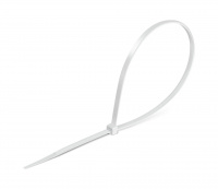 ЗУБР КС-Б1, 1.8 x 100 мм, нейлон РА66, 100 шт, белые, кабельные стяжки, Профессионал (309010-18-100)