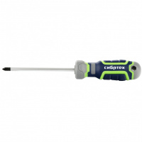 Отвертка PH1 х 100 мм, CrV, четырехкомпонентная рукоятка Сибртех