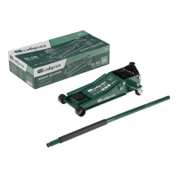 Домкрат гидравлический подкатной, 3,5 т, 95-520 мм, быстрый подъем, низкий подхват, проф. Сибртех