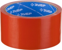 ЗУБР 48 мм, 10 м красн, на тканевой основе, универсальная, Армированная лента, ПРОФЕССИОНАЛ (12094-50-10)