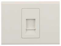 СВЕТОЗАР Эффект, без вставки и рамки, телефонная розетка (SV-54417-B)