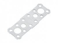 Пластина крепежная 100х35 белый цинк Цвiк