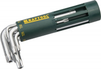 KRAFTOOL 8 шт, набор коротких имбусовых ключей (27433-1)