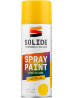 Краска-эмаль аэроз. универсальная жёлтый SOLIDE 400 мл