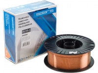 Проволока сварочная омедненная ER 70S-6 ф1,6мм (катушка D300 15 кг) SOLARIS