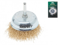 Щетка д/дрели "чашка" гофр. 75мм ВОЛАТ