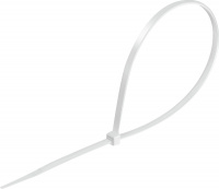 СИБИН ХС-Б, 3.6 x 250 мм, нейлон РА66, 100 шт, белые, хомуты-стяжки (3786-36-250)