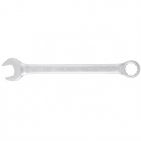 Ключ комбинированный, 17 мм, CrV, матовый хром Matrix