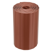 Бордюрная лента, 20 х 900 см, полипропиленовая, коричневая, Palisad