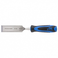 Долото-стамеска, плоская, 32 мм, двухкомпонентная рукоятка, металлический затыльник Барс