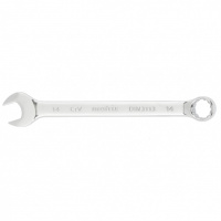 Ключ комбинированный, 14 мм, CrV, полированный хром Matrix