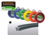 Леска ф 1.65 мм х 114 м "звездочка" STARTUL GARDEN