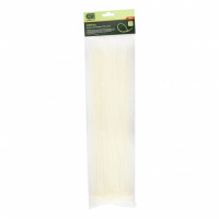 Хомуты, 370 x 3.6 мм, пластиковые, белые, 100 шт Сибртех