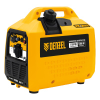 Генератор инверторный GS-1100iS, 1,1 кВт, 230 В, закрытый корпус, ручной старт DENZEL