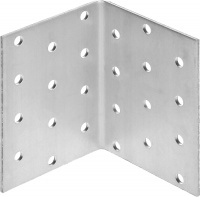 ЗУБР УКР-2.0, 80 x 60 x 60 x 2 мм, цинк, равносторонний крепежный уголок (310206-080-060)