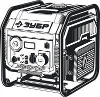 ЗУБР 5500 Вт, инверторный генератор с электростартером и розеткой АВР (СБИ-5500ЕА)