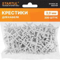 Крестики д/кафеля 3,0мм 200шт STARTUL MASTER (ST4404-30)