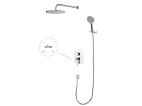 Душевая система (Lt) D35, серия Lotus хром, a-five