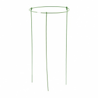 Опора для растений круглая, D 21 см, H 45 см, 3 шти в упаковке, металл в пластике Palisad