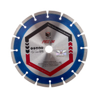 Сегментный алмазный круг DIAM ЖЕЛЕЗОБЕТОН 230 мм MASTER LINE 030636