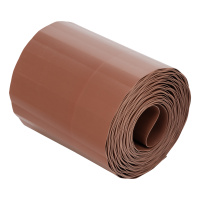 Бордюрная лента, 15х900 см, полипропиленовая, коричневая, Palisad