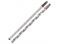 Рейка телескопическая для нивелира BULL 1-5 метров, алюминий