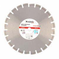 Диск алмазный 400 х 25.4 мм, "Асфальт", сухой/мокрый рез, Pro Matrix