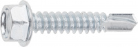 Саморез для фасадных систем 5.5х25 мм нерж.сталь (А2), DIN 7504-K (500 шт в карт. уп.)