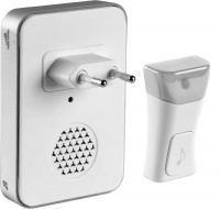 СВЕТОЗАР Соната, 120 м, 36 мелодий, беспроводной электрический звонок с питанием от сети (58078)