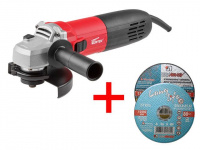 Одноручная углошлифмашина WORTEX AG 1213-3 E в кор.+ АКЦИЯ!