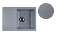 Мойка кухонная из искусственного камня MISTA серебро 615х440 мм, AV Engineering