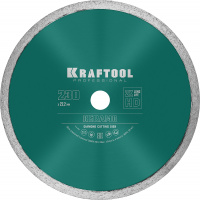 KRAFTOOL KERAMO, 230 мм, (22.2 мм, 10 х 2.2 мм), сплошной алмазный диск (36684-230)