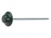 Гвоздь для битумного еврошифера 2.5х70 зеленый круглый (100 шт в упак)